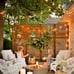 50ft Indoor Outdoor String Light with 52pcs LED Globe Bulbs for Patio Yard Party