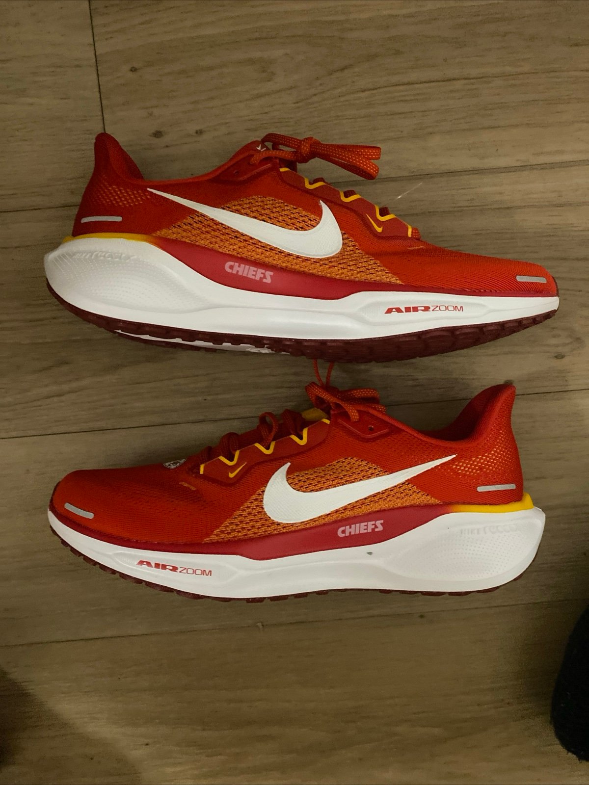 Nike Air Zoom Pegasus 41 Kansas City Chief Running Shoes FZ5079-600 Size 10