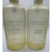 (2) SAND+FOG CLEAN WAVES SCENTED HAND SOAP With ALOE 15.7 Fl Oz GLASS BOTTLE