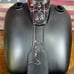 Skeleton Harley Davidson Leather Engraved Retro Split Tank Gap Cover Gas Tank
