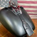 Skeleton Harley Davidson Leather Engraved Retro Split Tank Gap Cover Gas Tank