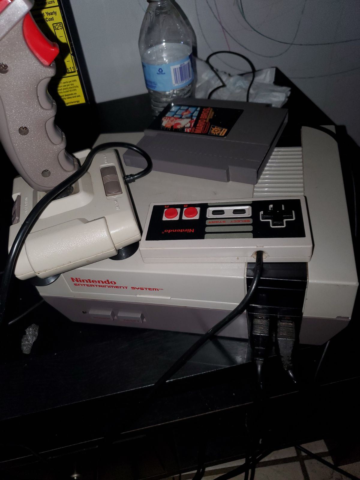 Nintendo entertainment system and Mario