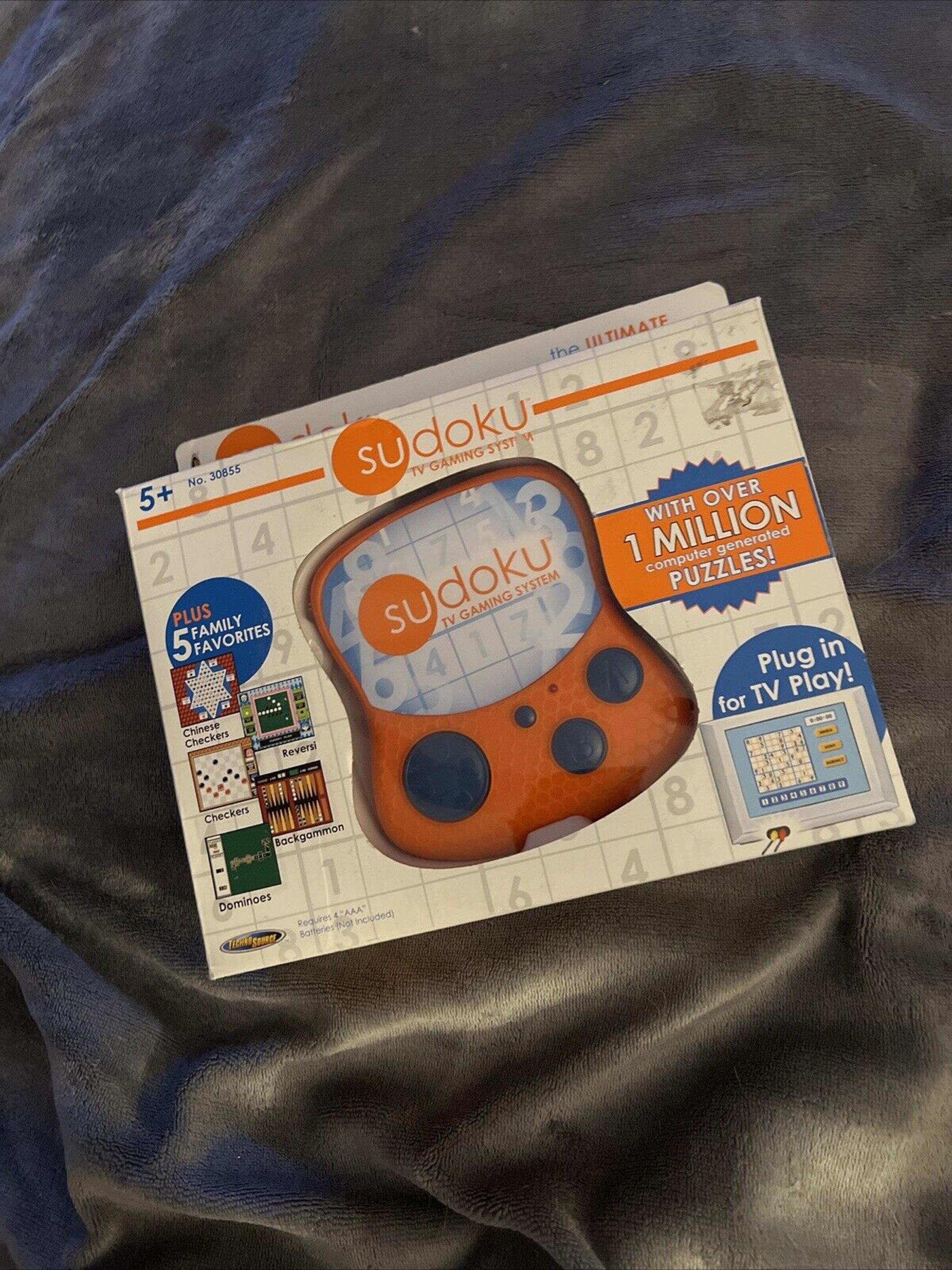 New Techno Source Sudoku Tv Gaming System Plug N Play Game 2005 (Ages 5+)