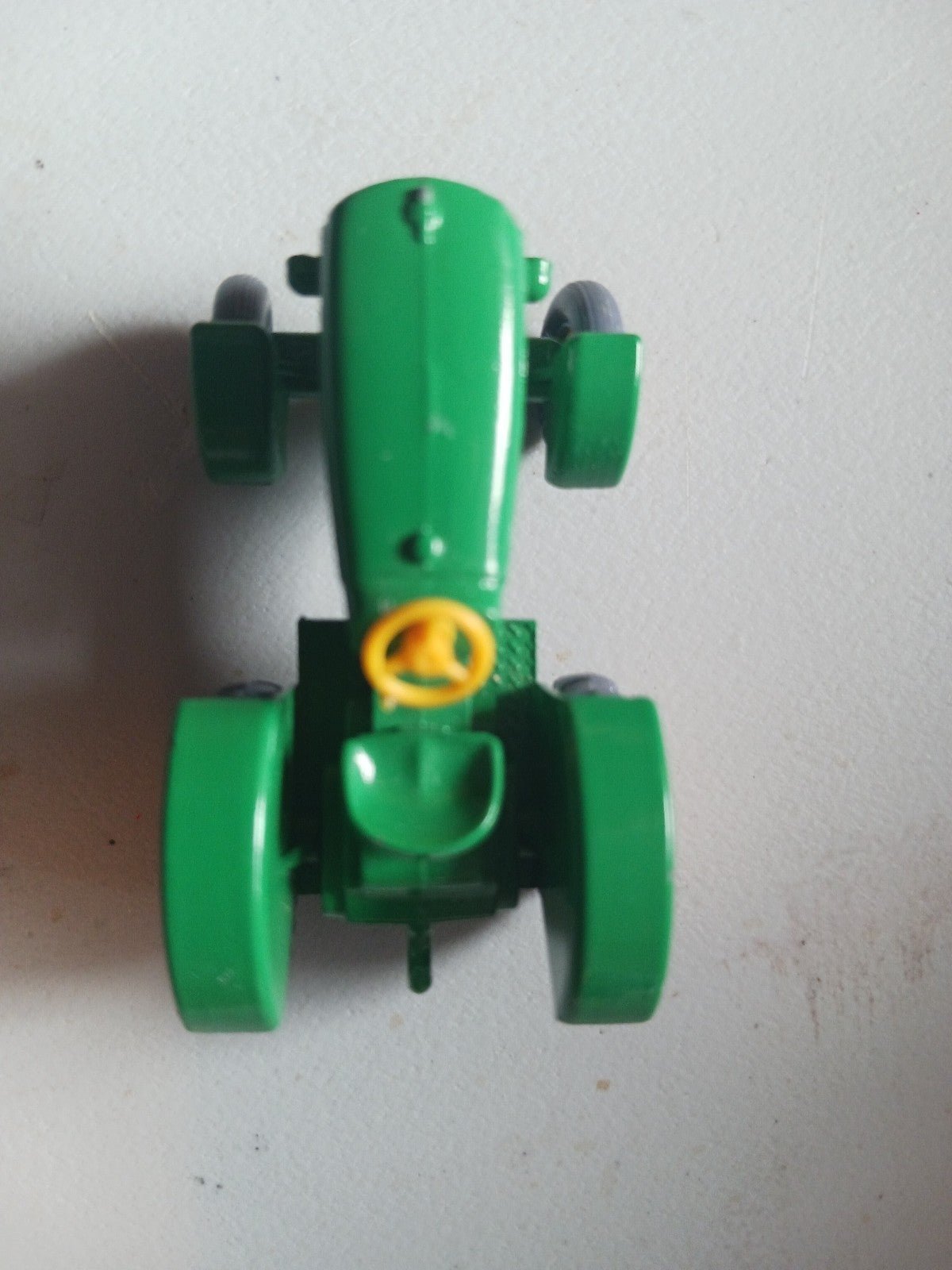 VTG Matchbox Lesney #50 B John Deere Tractor Grey Plastic Wheel NM