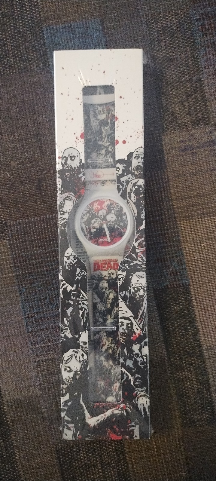 Walking Dead watch. Signed, by ROBERT KIRKMAN