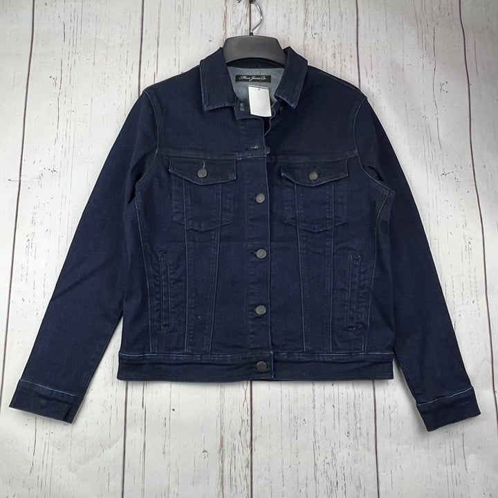Mavi Small Classic Fit Stretchable Denim Jeans Jacket Blue Women New
