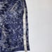 David's Bridal Lace High-Low Dress Navy Blue Embroidered Short Sleeves Sz 6