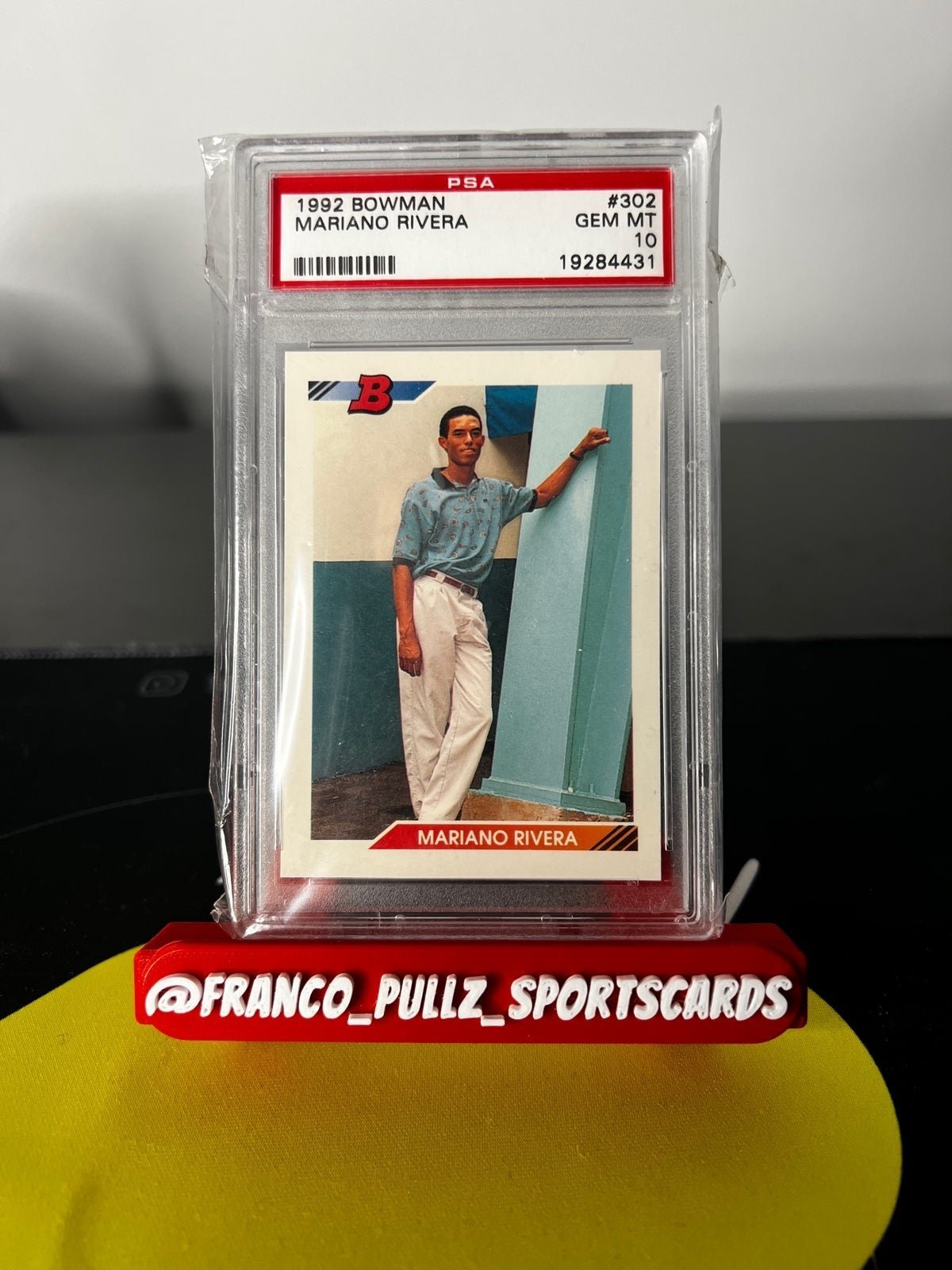 1992 Bowman Mariano Rivera PSA 10