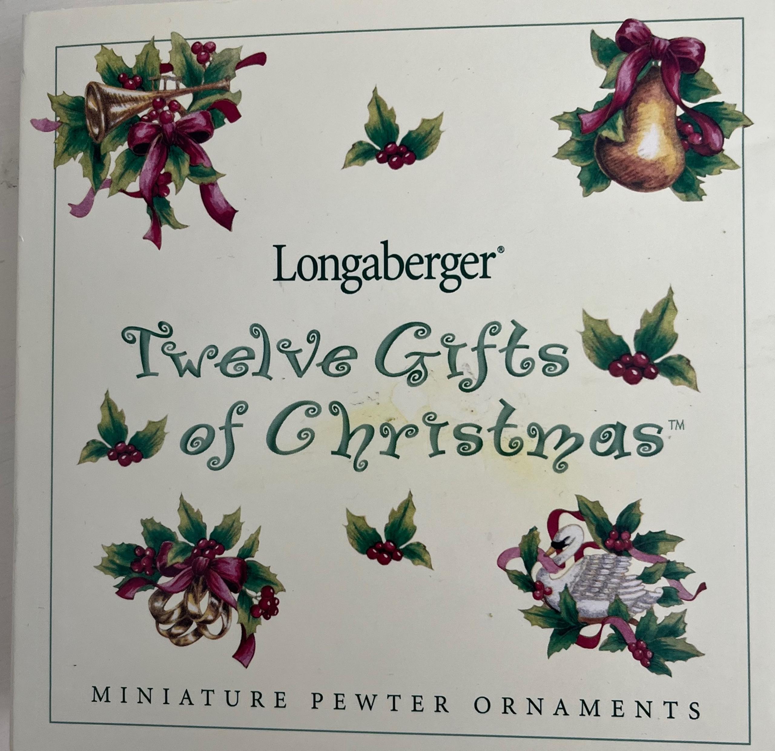 Longaberger Twelve Gifts of Christmas