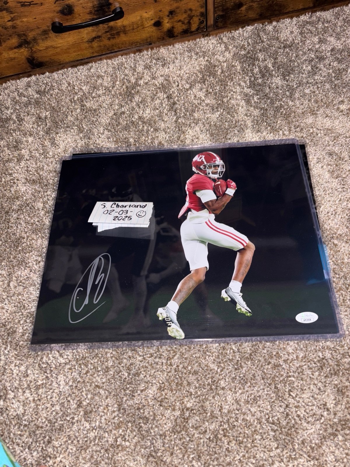 Isiah Bond Autograph