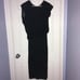 Velvet brand midi fitted dress w/Draper top