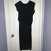 Velvet brand midi fitted dress w/Draper top