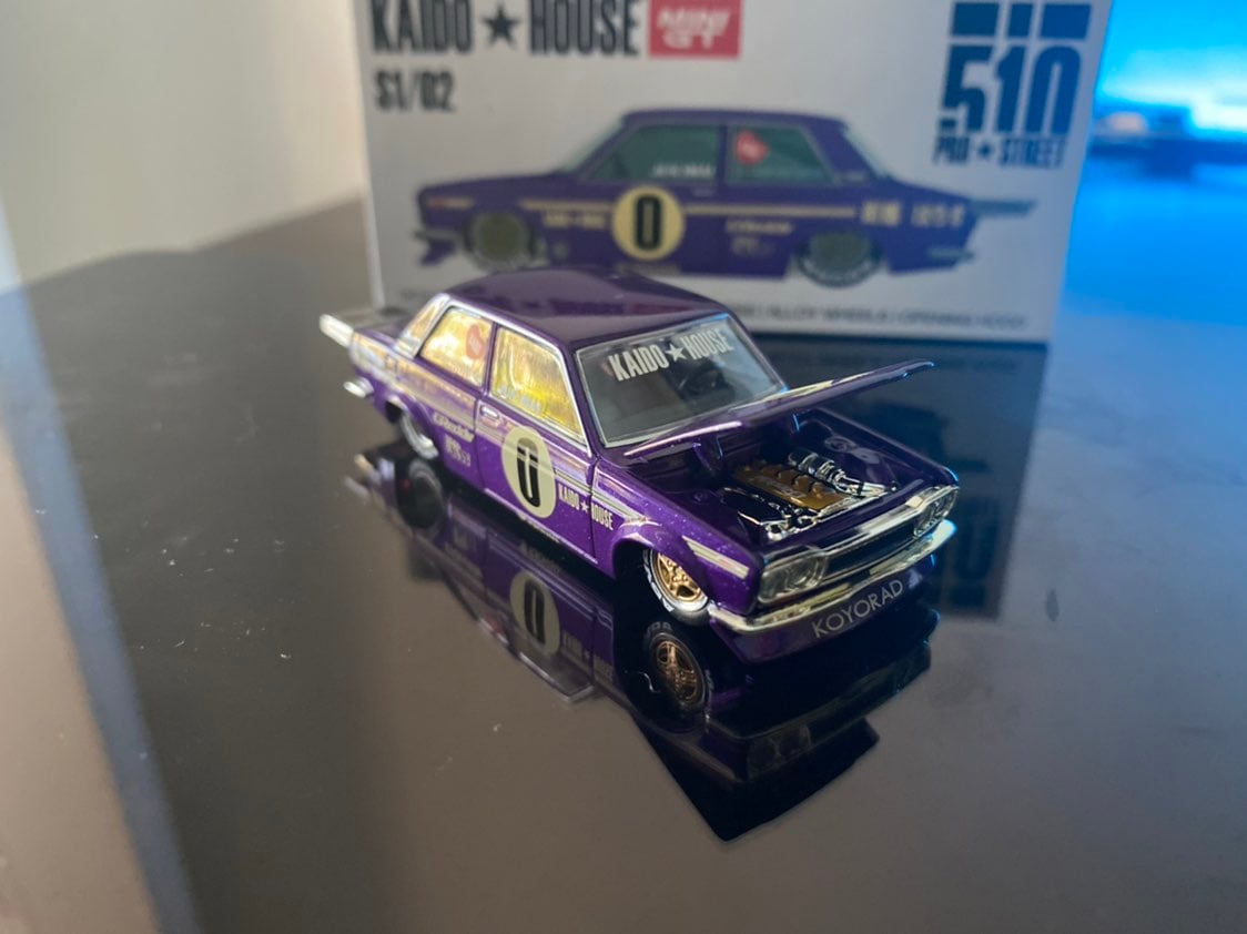 Datsun 510 Pro Street OG KaidoHouse 1/64 Model - True Scale Miniatures KHMG001