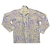 Roller Rabbit Amanda Lulu Sleep Top Pajama Silk Blend Pockets Small Button L/S