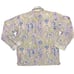 Roller Rabbit Amanda Lulu Sleep Top Pajama Silk Blend Pockets Small Button L/S