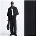 NWT. Zara Man New York Edition Black Wide Fit Pants. Size M.