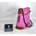 Dooney & Bourke Women's Light Purple Pebble Leather Crossbody Bag Medium 245