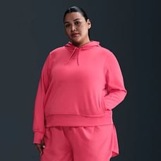 Nike Therma-FIT One Women's Pullover Hoodie Size XL Aster Pink