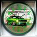 1967 Chevy Chevrolet Camaro Super Sport Bagged Glow In The Dark Wall Clock New!