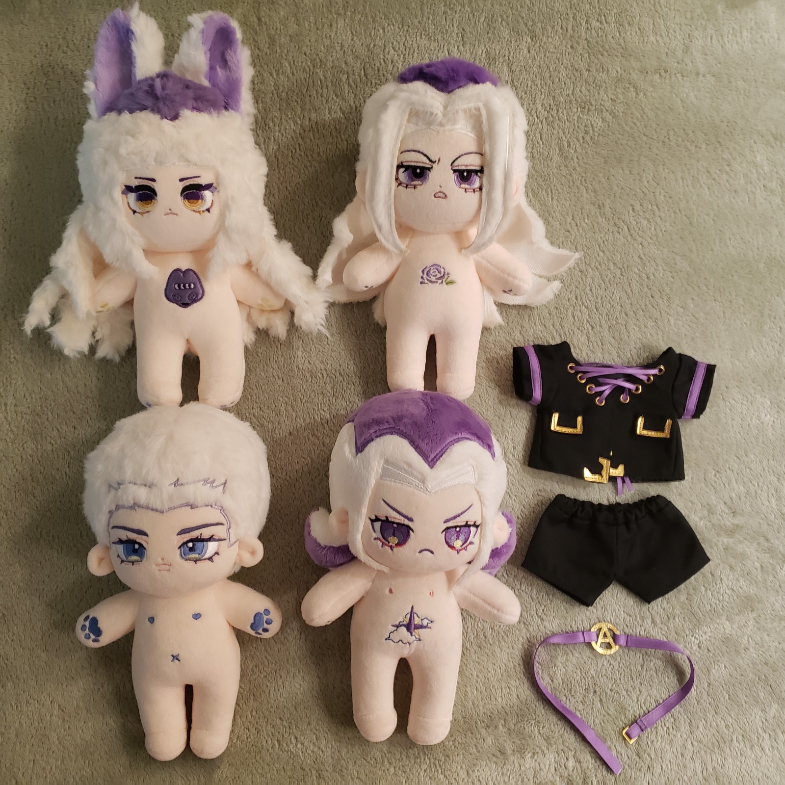 JoJo's Bizarre Adventure - Leone Abbacchio 20cm Plush Doll Set