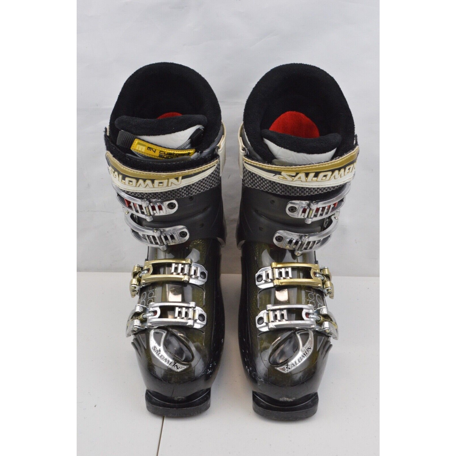 Salomon Downhill Women's Ski Boots Idol 8 Energyzer 80 Alpine Sz 24-24.5 287mm