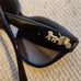 Coach Sunglasses HC 8264 L1083 5002T3 Black Frames Gold Cat Eye Polarized Lenses