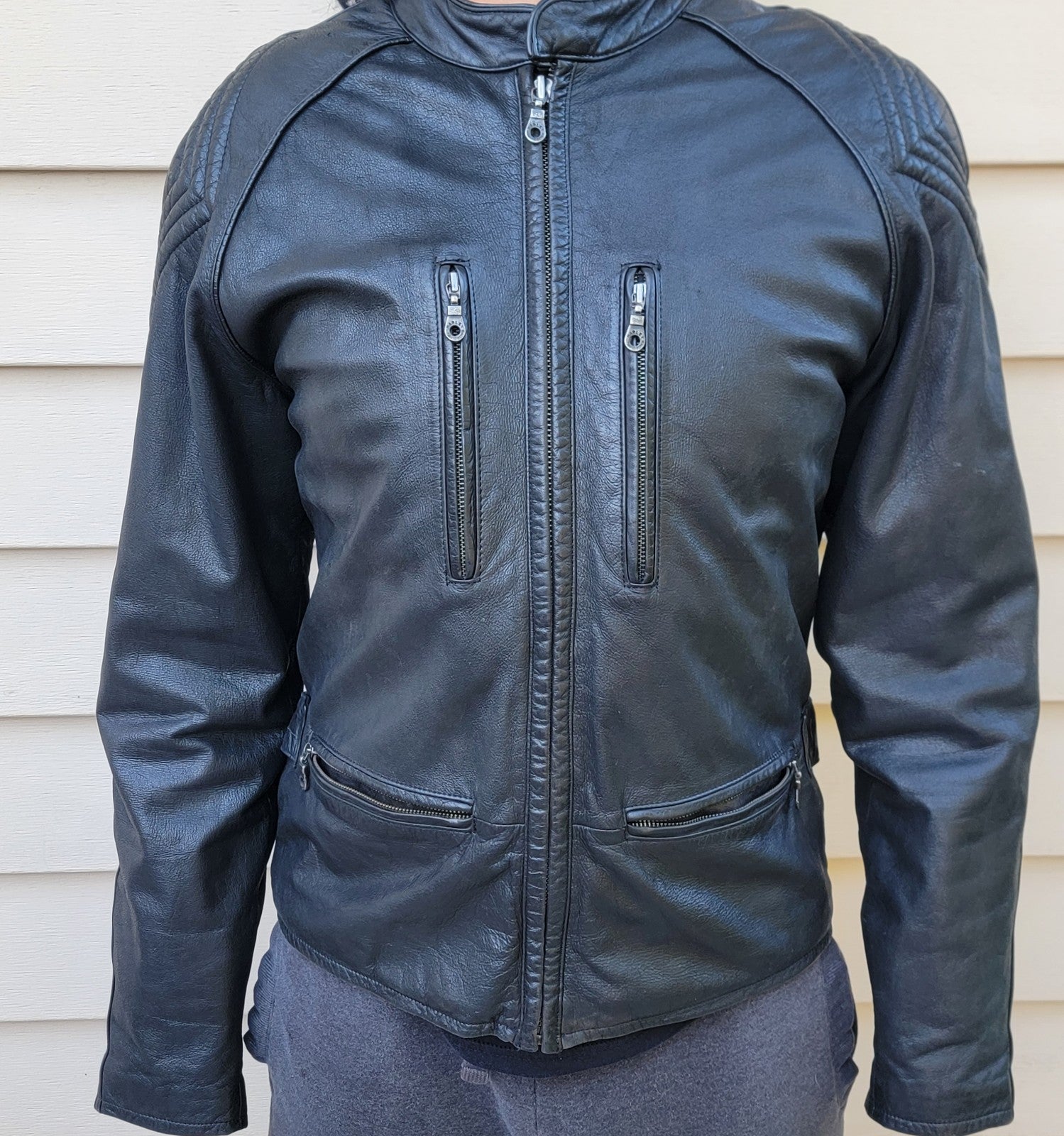 VINTAGE MENS HARLEY DAVIDSON LEATHER JACKET