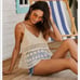NEW Crochet And Lace Cami Top