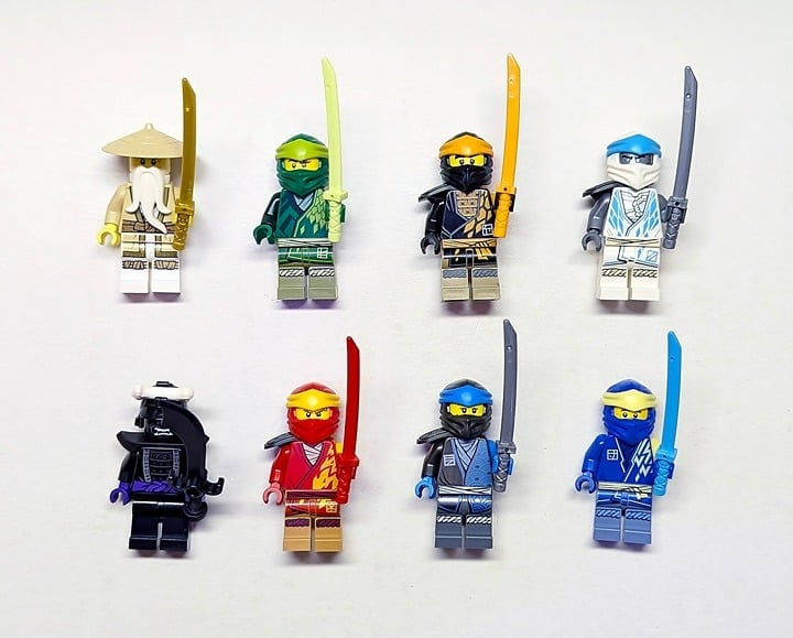 NEW LEGO Ninjago Core, Jay, Kai, Zane, Cole, Wu, Lloyd, Garmadon, Nya FIGURE LOT