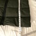 Nautica Dark Green Puffer Coat With Faux Fur Trim Hood