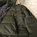 Nautica Dark Green Puffer Coat With Faux Fur Trim Hood