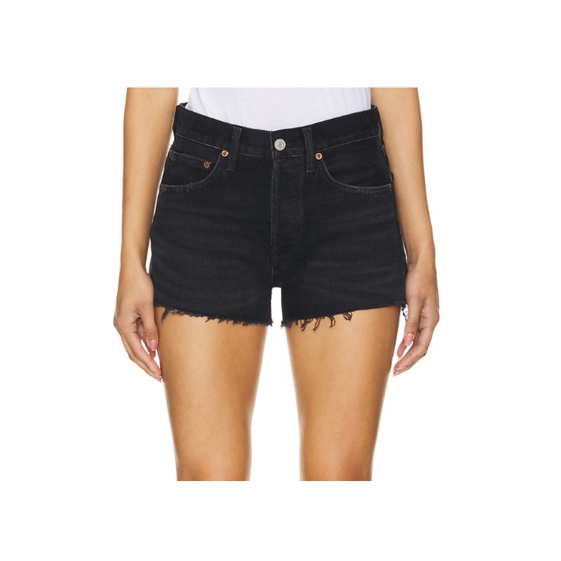 AGOLDE Parker Short in Black