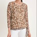 Chico's Ocelot-Print Mesh Top