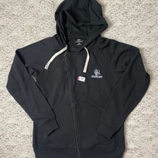 New Sz Med Women’s Vantage Brand Johns Hopkins Blue Jays Cross Full Zip Hoodie