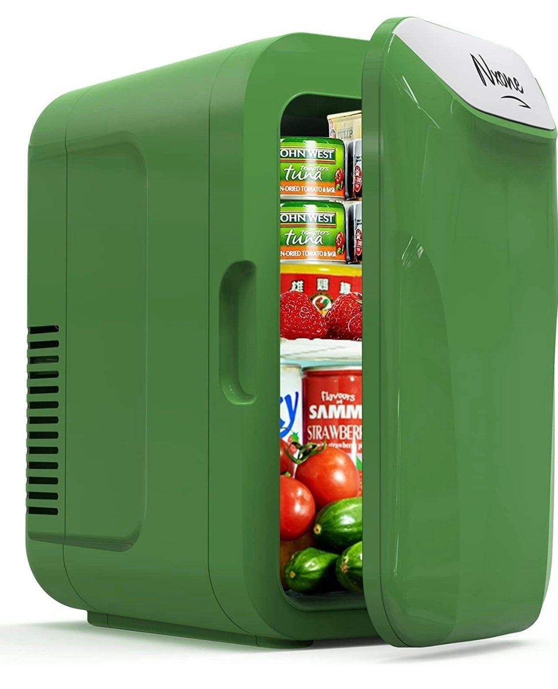 Refrigerator,110VAC/ 12V DC Portable Thermoelectric Cooler and Warmer Freezer