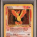 1999 POKEMON FOSSIL MOLTRES-HOLO PSA