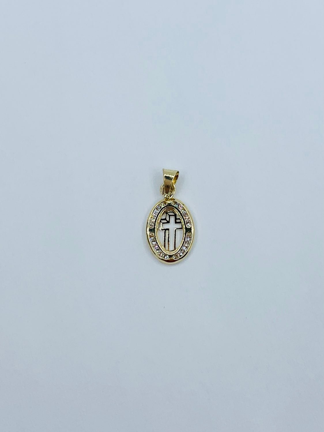 10k Solid Gold Pendant Cross charm