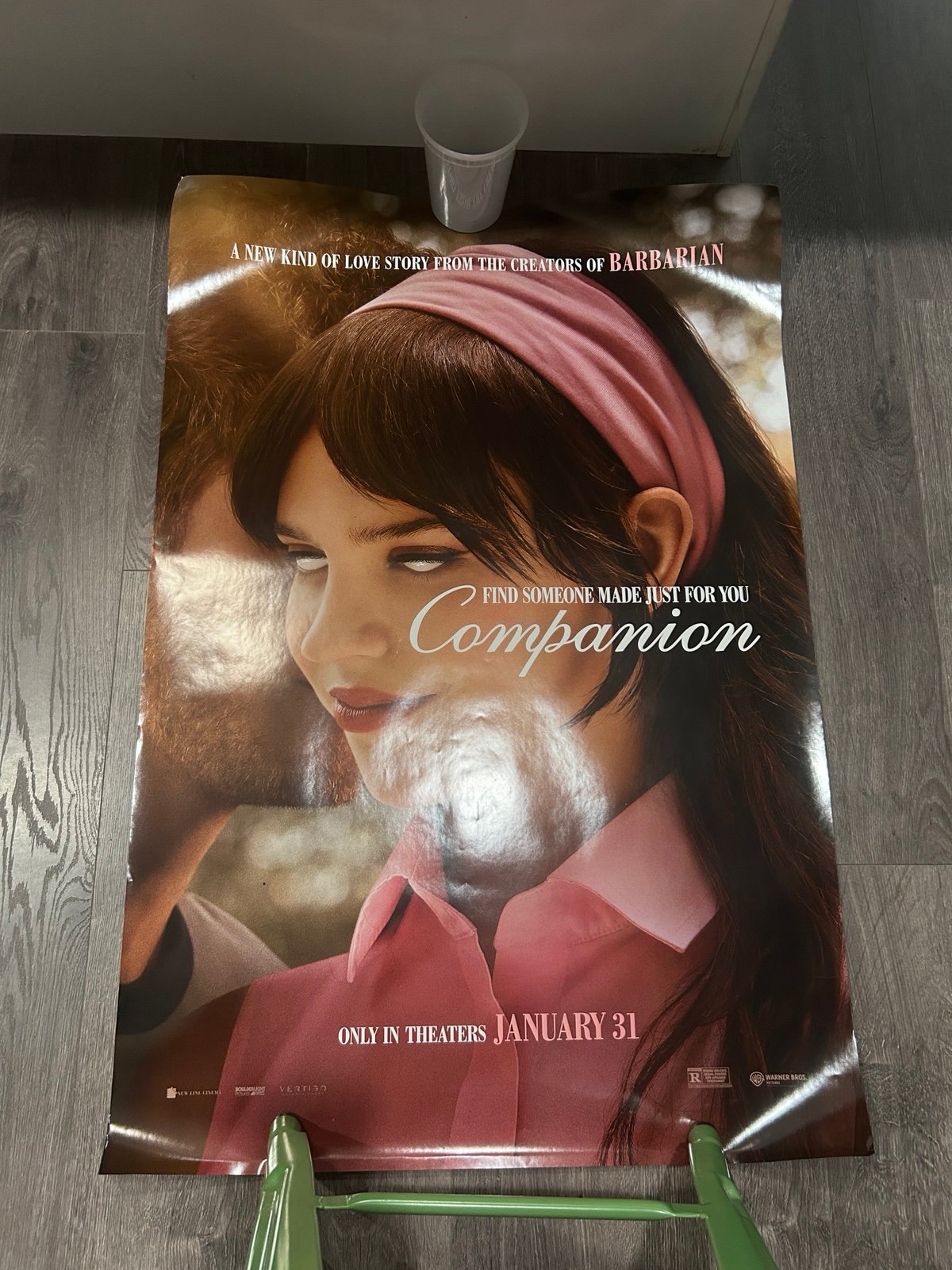 Movie poster new good condition