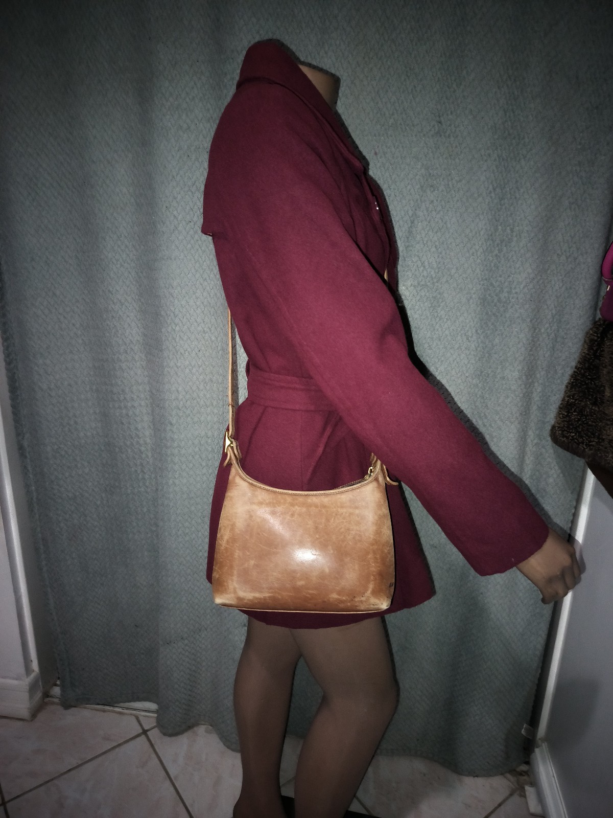 Coach Vintage Legacy 9136 Brown Leather Crossbody Bag