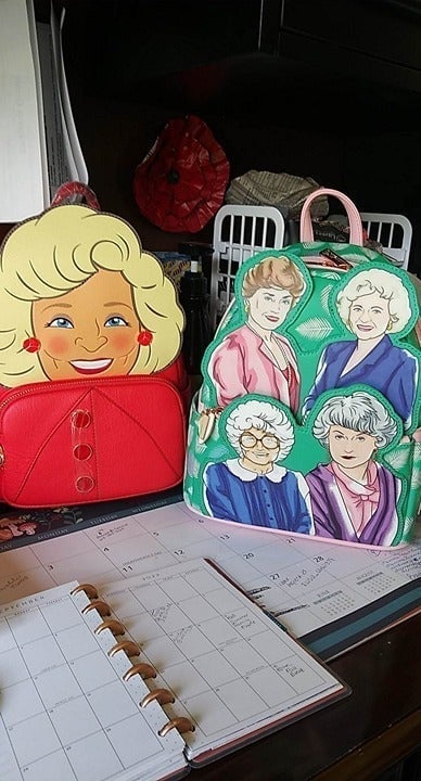NWT 2 Golden Girls & Rose Loungefly Mini Backpacks- Free shipping & 2 Free Gifts