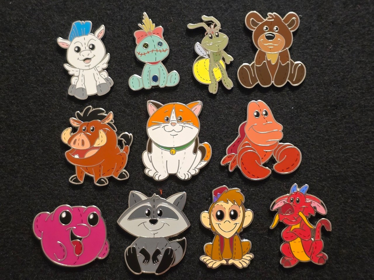 Pixie Plush trading pin bundle set