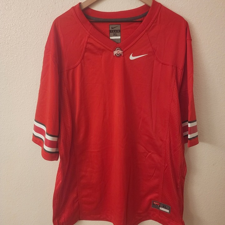 NWOT Nike Ohio State Buckeyes NCAA Football Team Jersey Mens XL