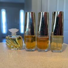 Estée Lauder Beautiful Eau de Parfum Mini 0.16 fl + .12 Lot of 4