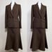 ◾️Same-day shipping available【New】Parishima Yuki Toriy Ceremony Dress Size 11 Brown