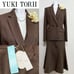 ◾️Same-day shipping available【New】Parishima Yuki Toriy Ceremony Dress Size 11 Brown