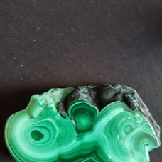 Natural malachite
