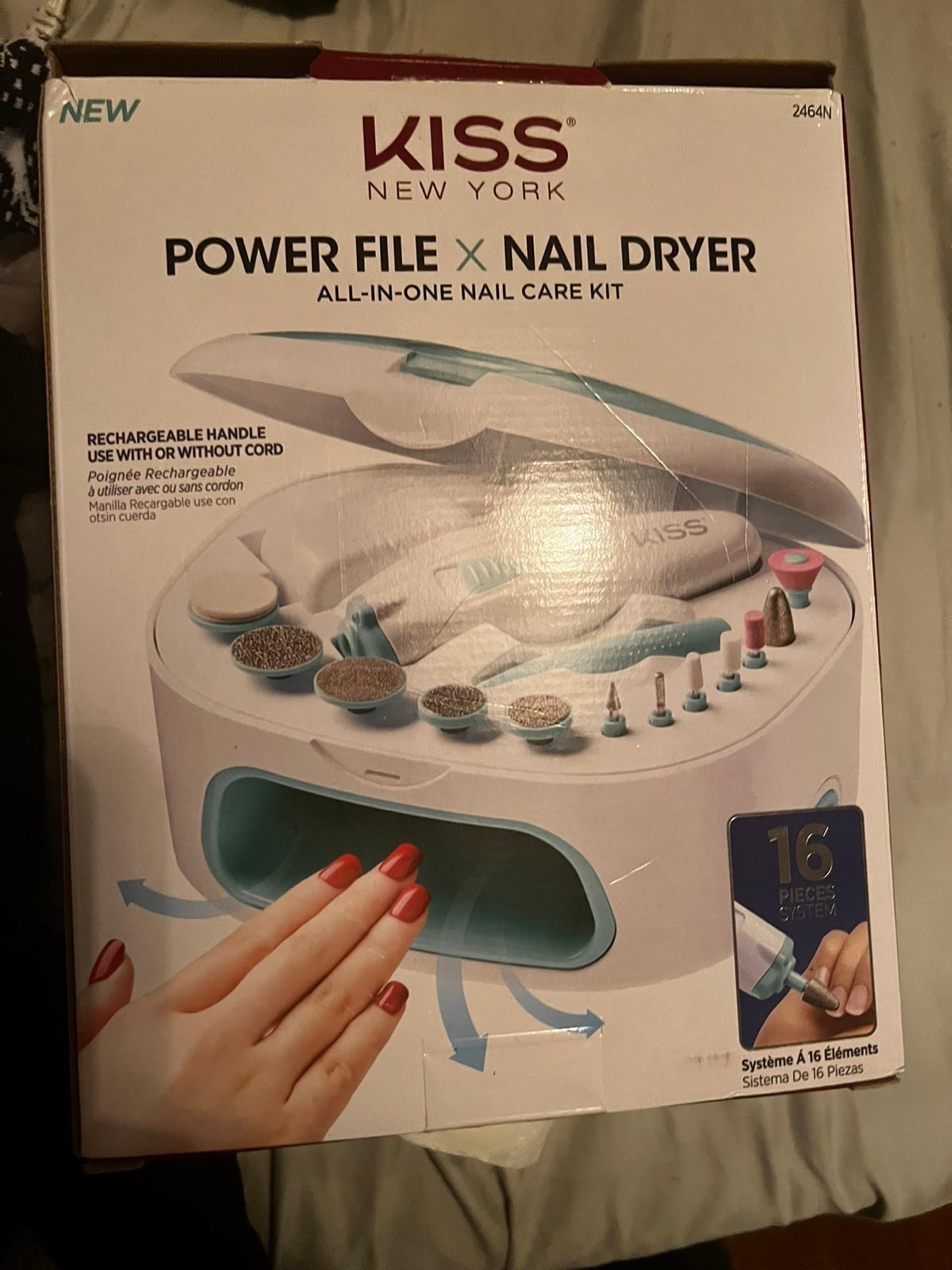 Kiss power file x nail dryer