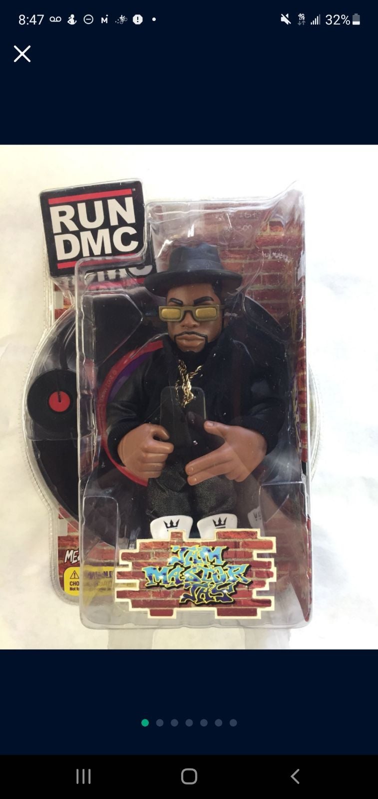 Rare Mezco Run DMC figures