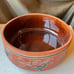 Signed Armando de Mexico Handcrafted Terracotta Bowl With Traditional Bird Motif