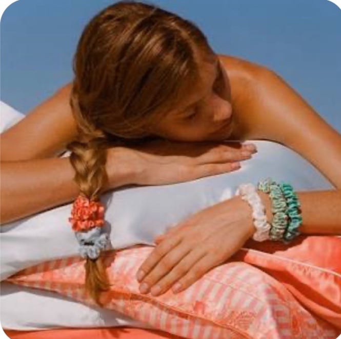 Slip Pure Silk Zip Clam Shell Starfish Seashell Pillowcase